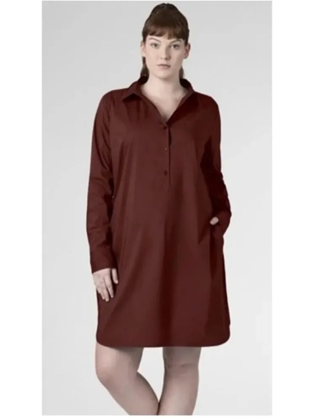 Universal standard shirt dress